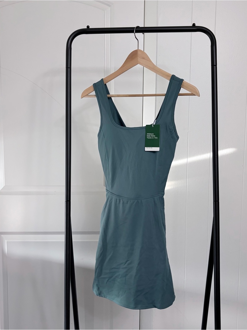 New Halara U-neck Dress (with built in shorts) size SMALL